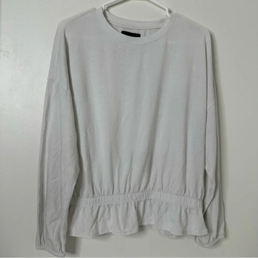 Banana Republic gathered  hem top